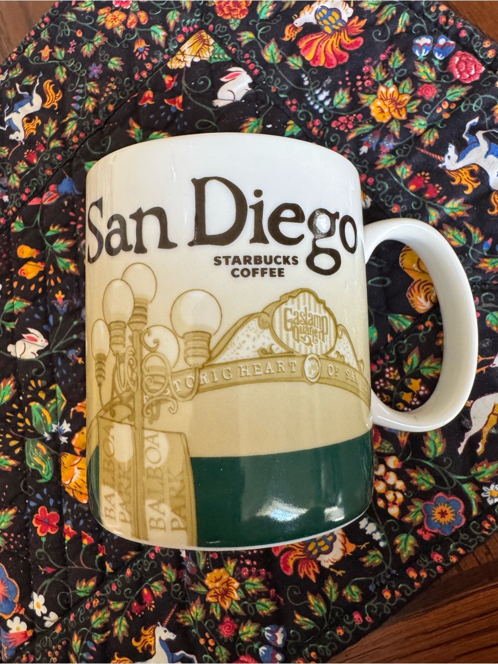 Starbucks Coffee Mug San Diego Global Icon City Series 2009 16 oz NEW W TAG NWT
